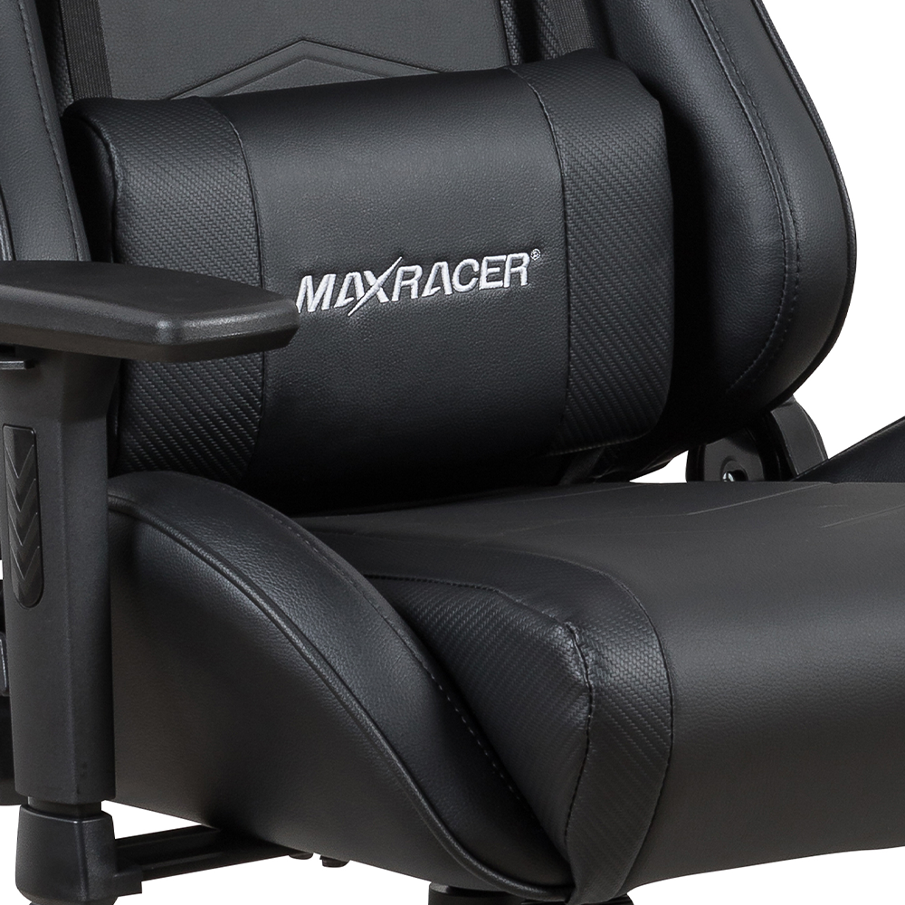 Cadeira Gamer MaxRacer Tactical Preta