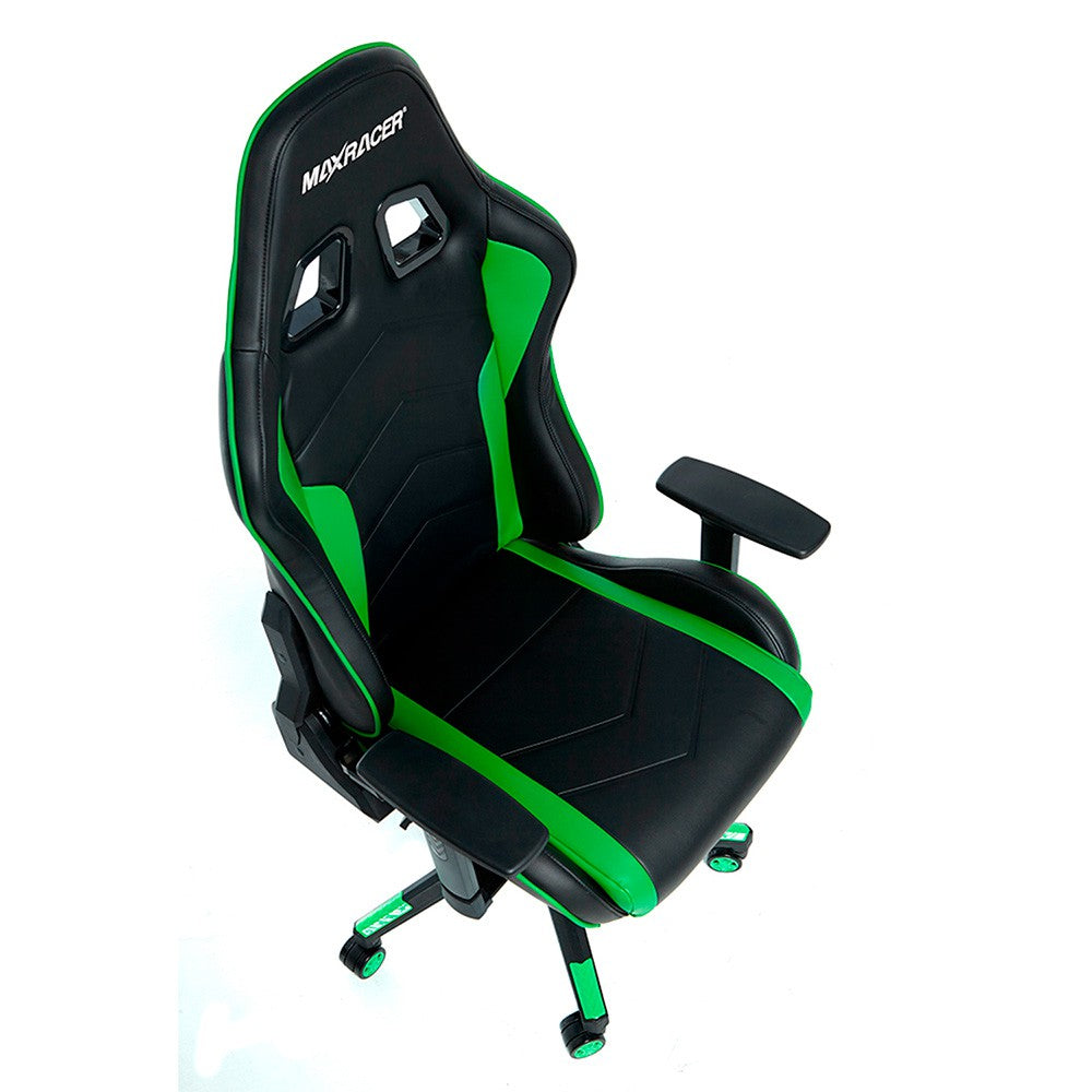 Cadeira Gamer MaxRacer Tactical Verde