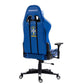 Cadeira Gamer MaxRacer Tactical CBF Azul Branca